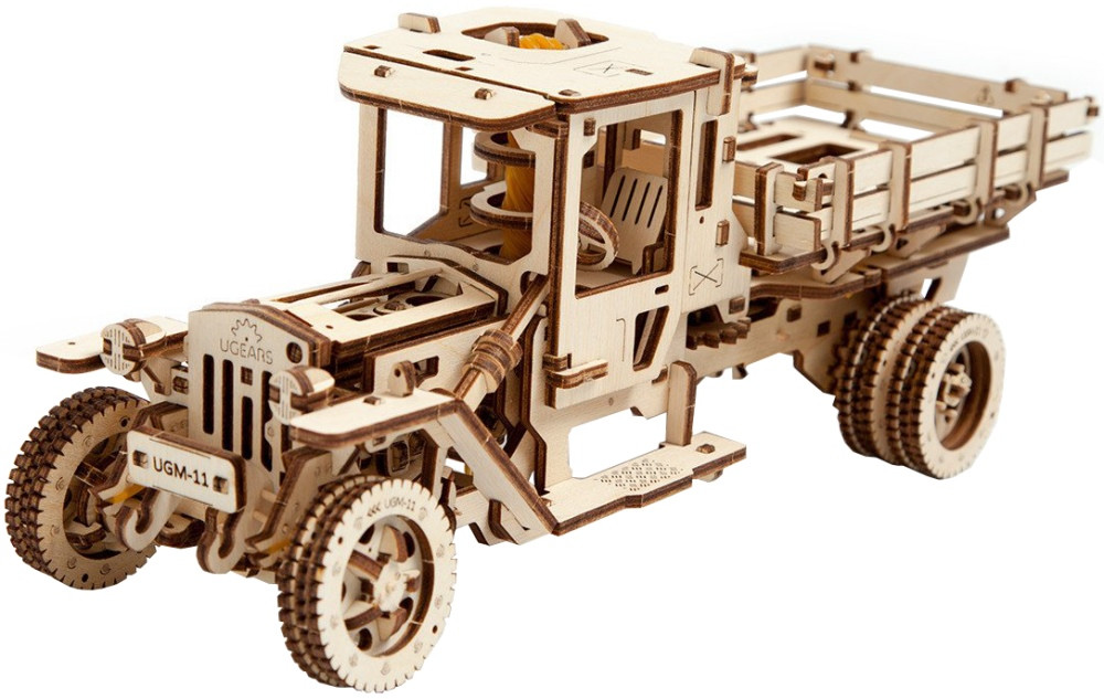 3D пазл UGears Truck UGM-11 70015