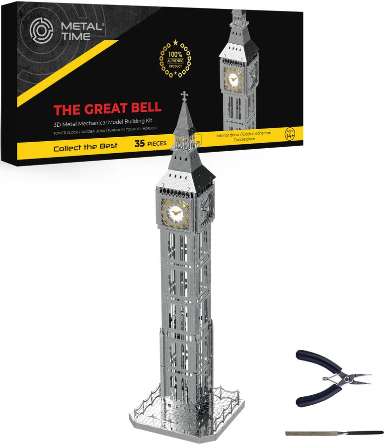 3D пазл Metal Time The Great Bell MT077