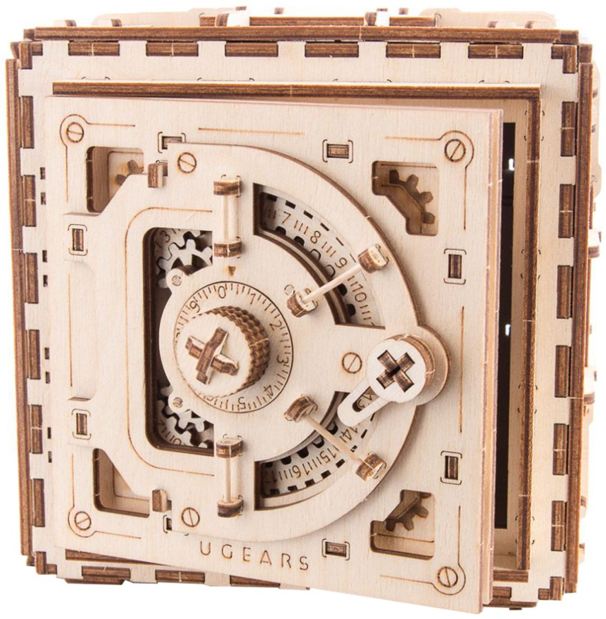 3D пазл UGears Safe 70011