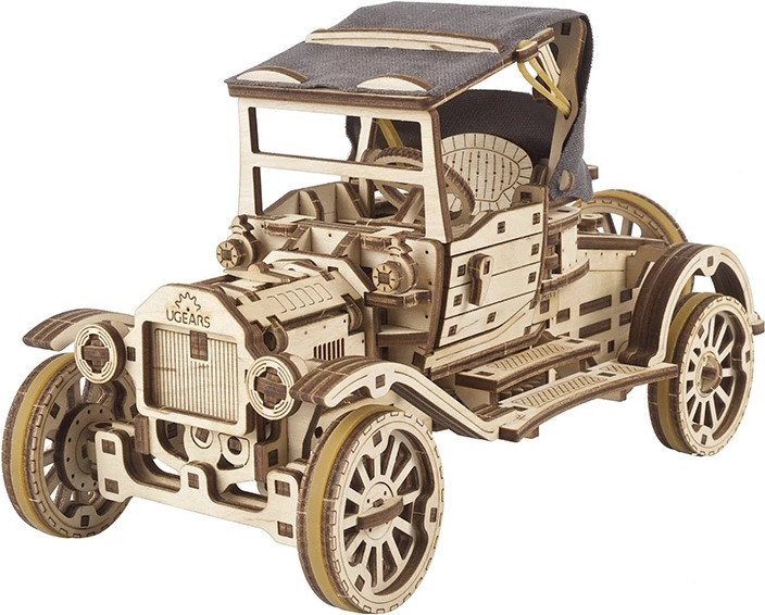 3D пазл UGears Retro Car UGR T 70175