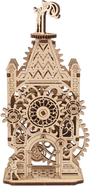 3D пазл UGears Old Clock Tower 70169