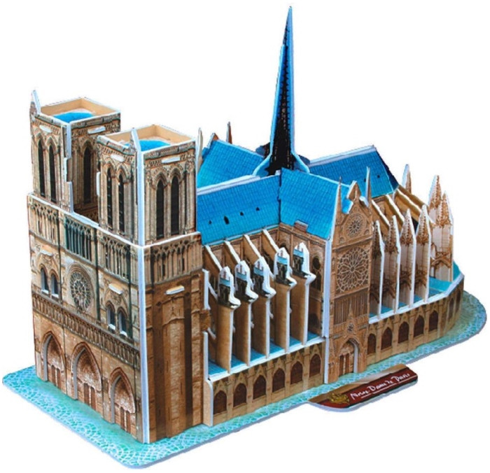 3D пазл CubicFun Notre Dame de Paris C717h
