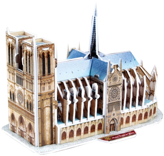 3D пазл CubicFun Mini Notre Dame De Paris S3012h
