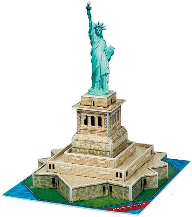 3D пазл CubicFun Mini Statue of Liberty S3026h