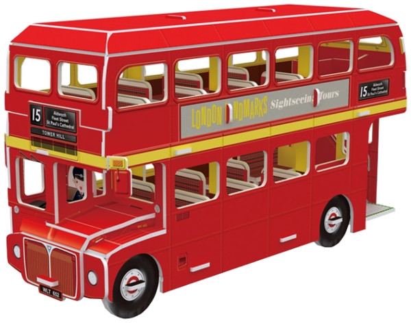 3D пазл CubicFun Mini Double Decker Bus S3018h