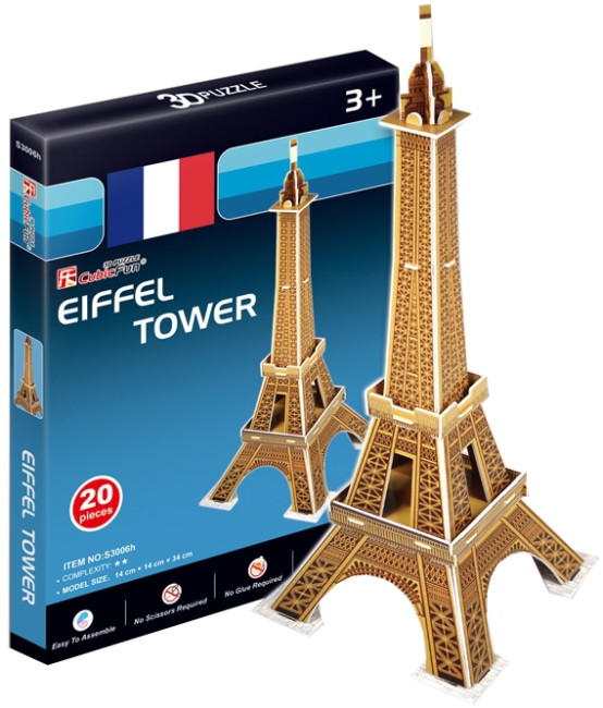 3D пазл CubicFun Mini Eiffer Tower S3006h