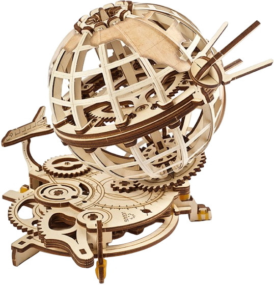 3D пазл UGears Globe 70128
