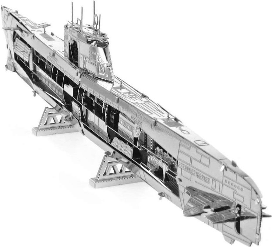 3D пазл Fascinations German U Boat Type XXI MMS121