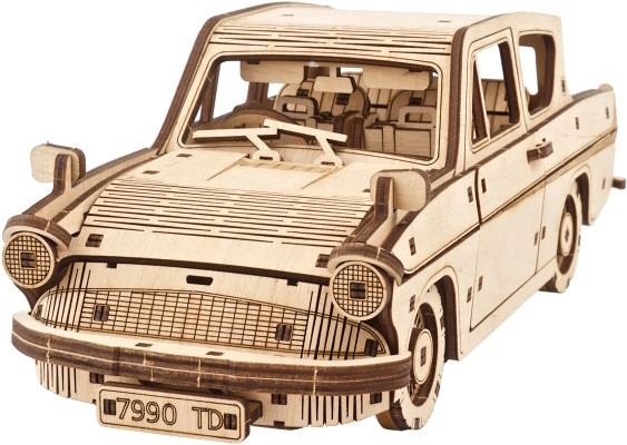 3D пазл UGears Flying Ford Anglia 70173