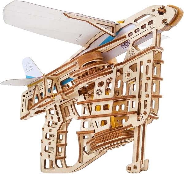 3D пазл UGears Flight Starter 70075