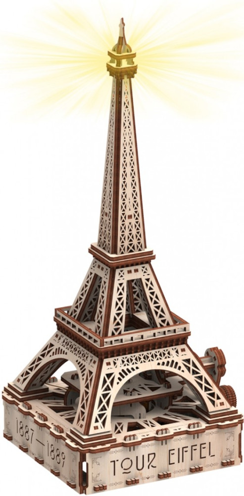 3D пазл Mr. PlayWood Eiffel Tower Eco Light 10205