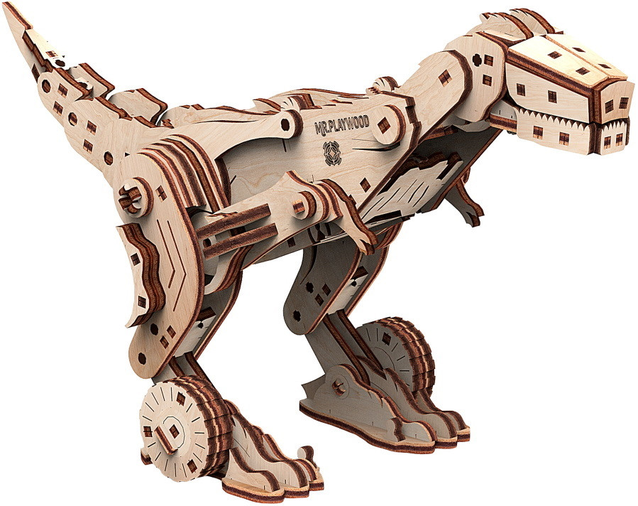 3D пазл Mr. PlayWood Dinocar 10105