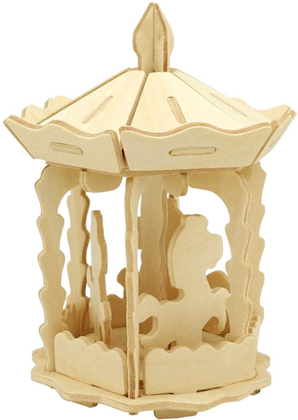 3D пазл Robotime Carousel