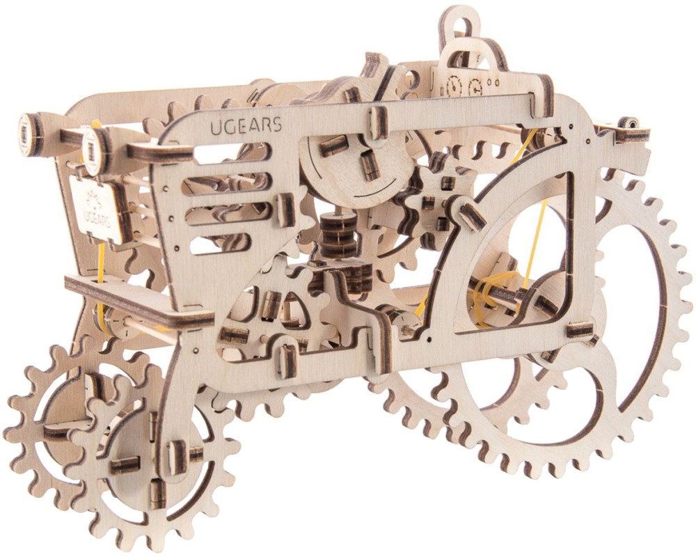 3D пазл UGears Tractor 70003