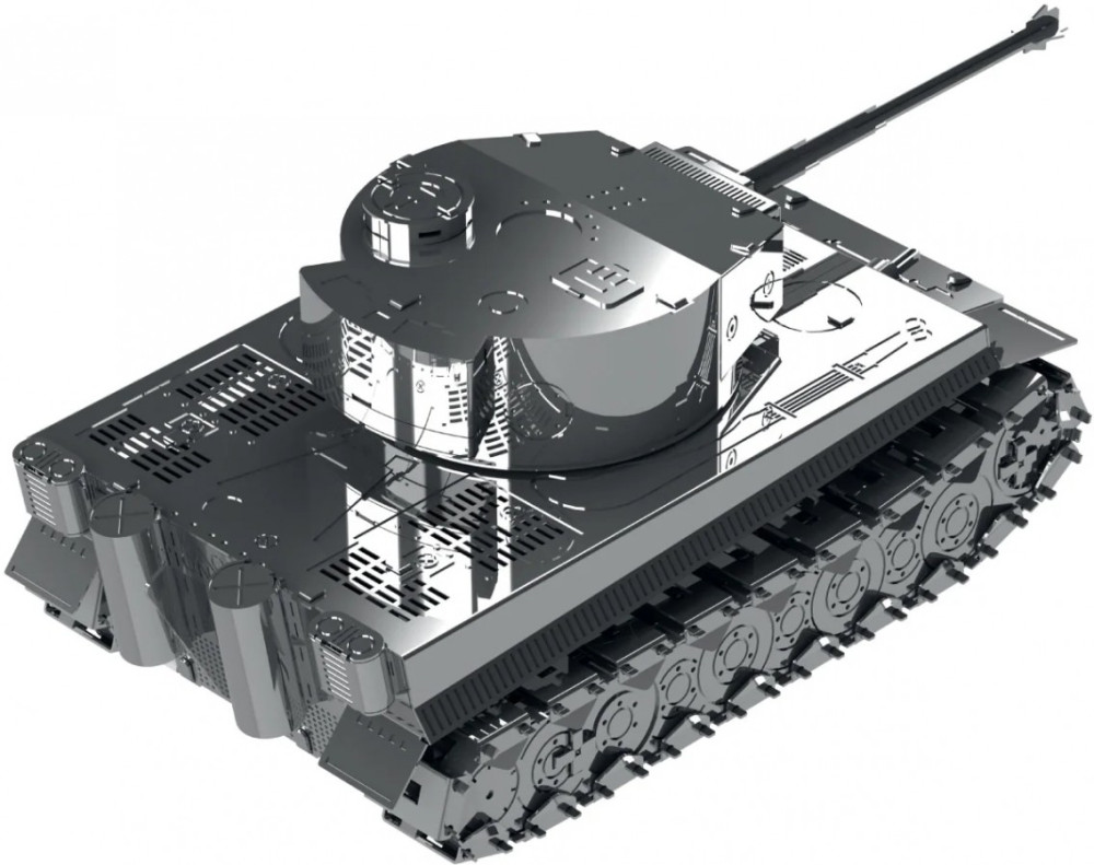 3D пазл Metal Time Ponderous Panzer Heavy Tank MT020