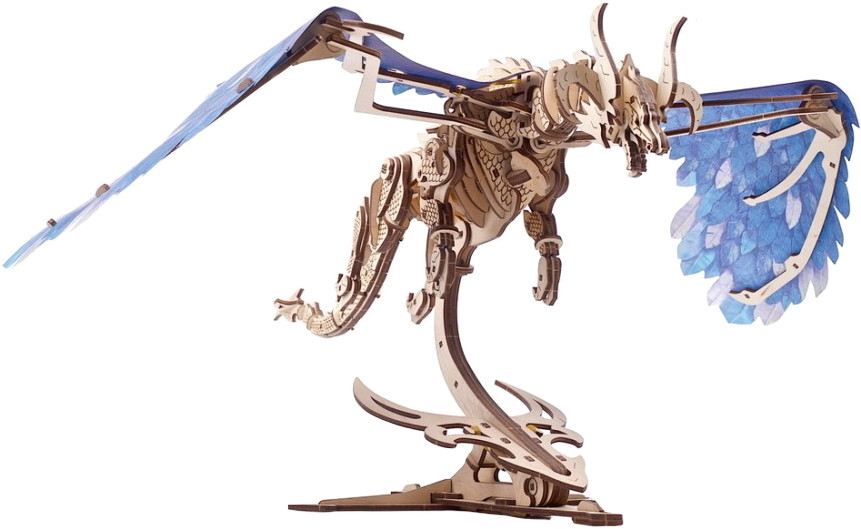 3D пазл UGears Windstorm Dragon 70151