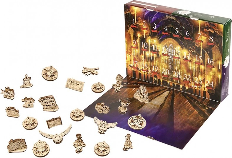 3D пазл UGears Harry Potter Advent Calendar 70188