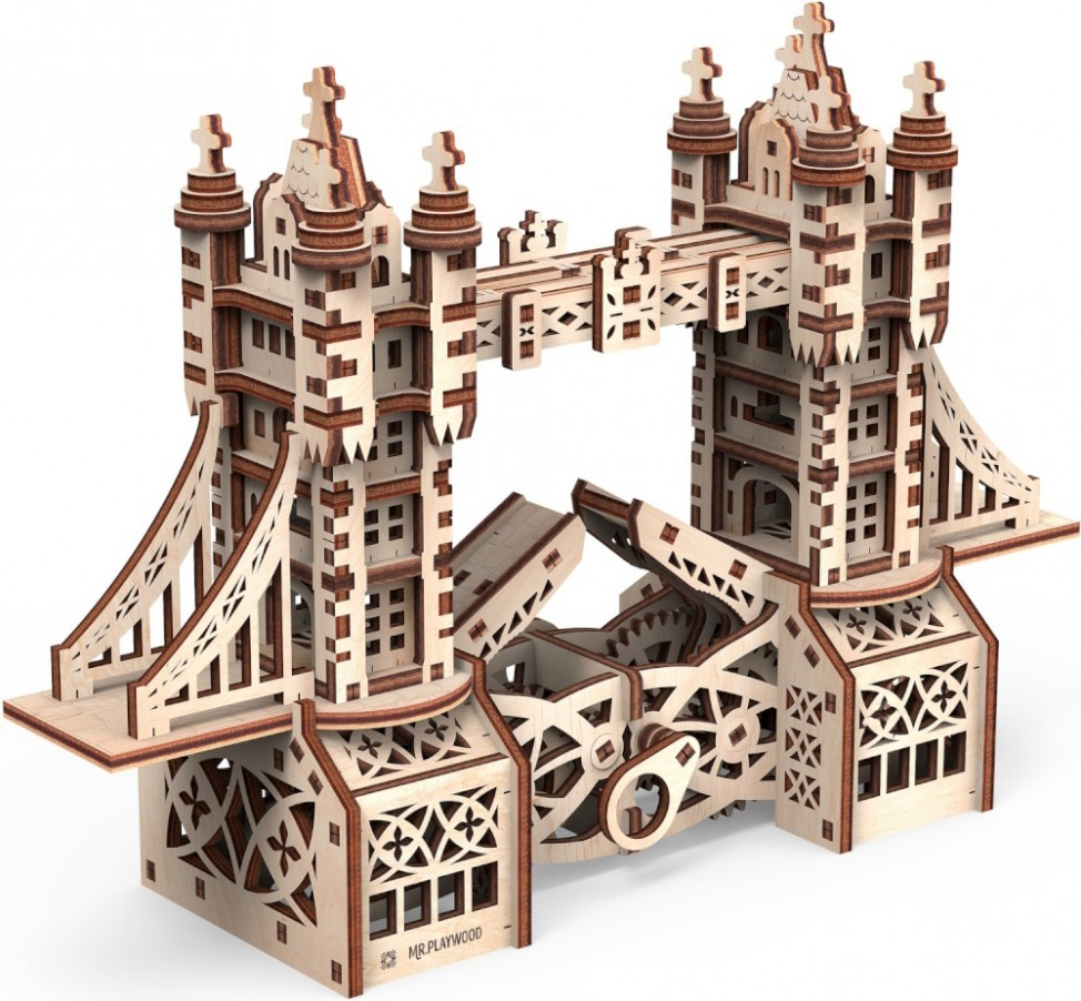 3D пазл Mr. PlayWood Tower Bridge S