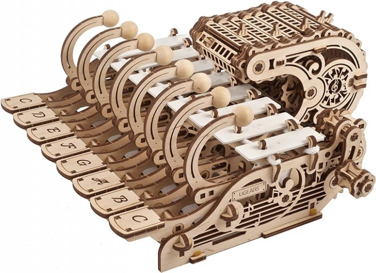 3D пазл UGears Mechanical Celesta 70178