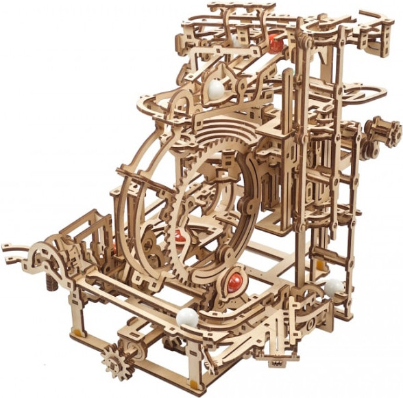 3D пазл UGears Marble Run Stepped Hoist 70157
