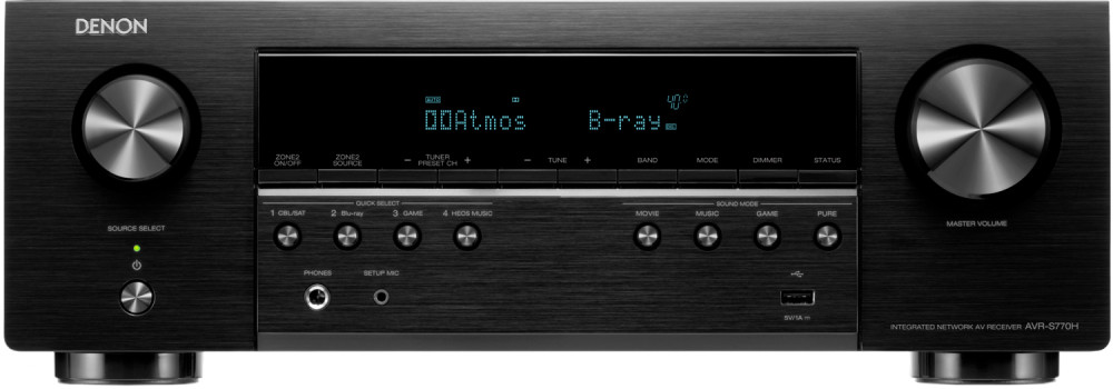 AV-ресивер Denon AVR-S770H