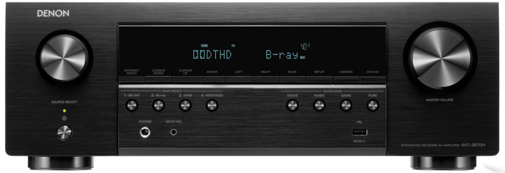 AV-ресивер Denon AVC-S670H