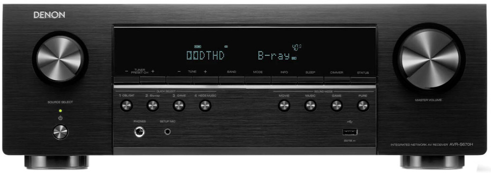 AV-ресивер Denon AVR-S670H