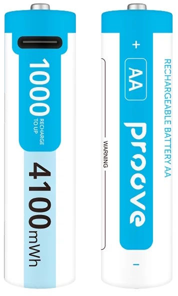 Акумулятор Proove Compact Energy Pro 2xAA 4100 mWh USB Type-C (RBCE40702002)