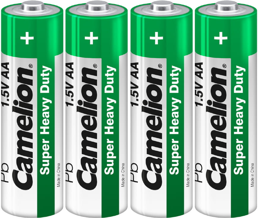 Батарейка Camelion Super Heavy Duty 4xAA Green