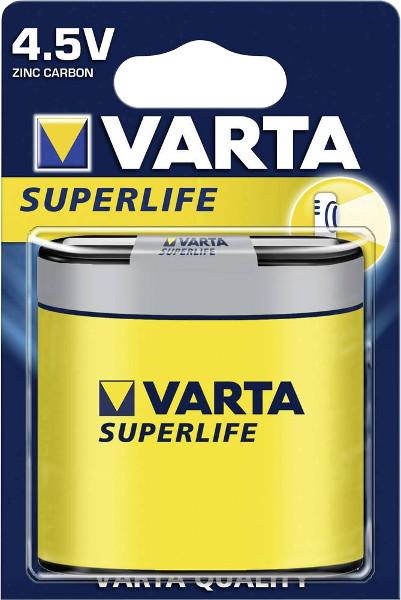 Аккумулятор / батарейка Varta Superlife 1x3R12