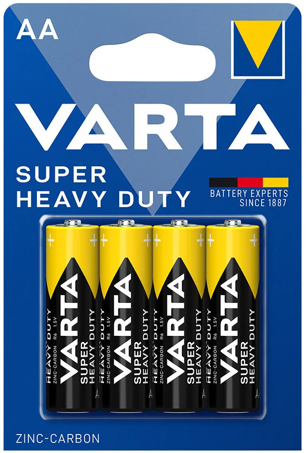 Батарейка Varta Super Heavy Duty 4xAA