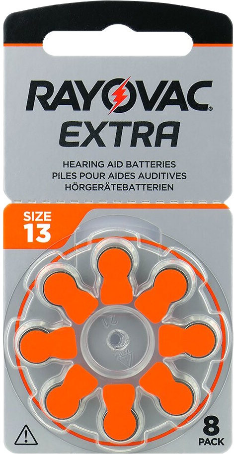 Аккумулятор / батарейка Rayovac 8xBL Extra 13