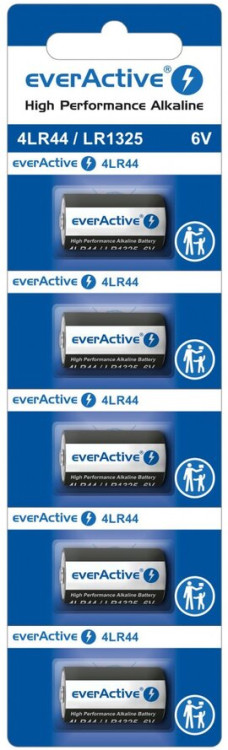 Акумулятор / батарейка everActive 5x4LR44