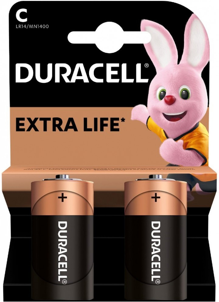 Аккумулятор / батарейка Duracell 2xC MN1400