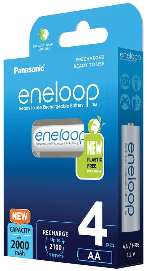 Аккумулятор Panasonic Eneloop 4xAA 2000 mAh