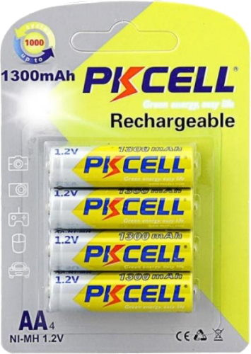 Акумулятор Pkcell 4xAA 1300 mAh (PC/AA1300-4BR)