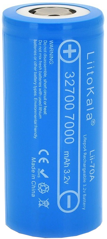 Аккумулятор / батарейка Liitokala 1x32700 7000 mAh (Lii-70A)
