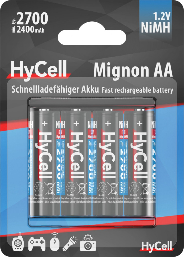 Аккумулятор Ansmann HyCell 4xAA 2700 mAh (5030682)