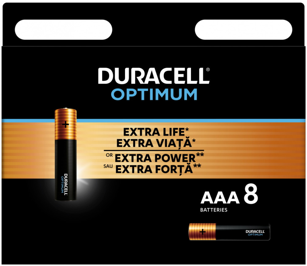 Батарейка Duracell Optimum 8xAAA