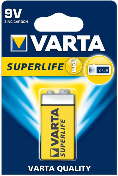 Батарейка Крона Varta Superlife 1xKrona (2022)