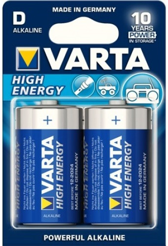 Батарейка Varta High Energy 2xD