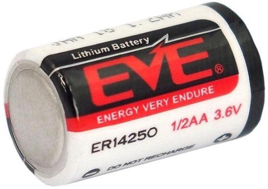 Аккумулятор / батарейка Eve ER14250 1x1/2AA 1200 mAh