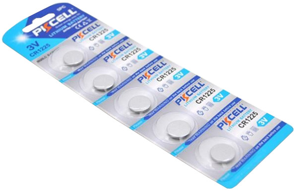 Аккумулятор / батарейка Pkcell 5xCR1225