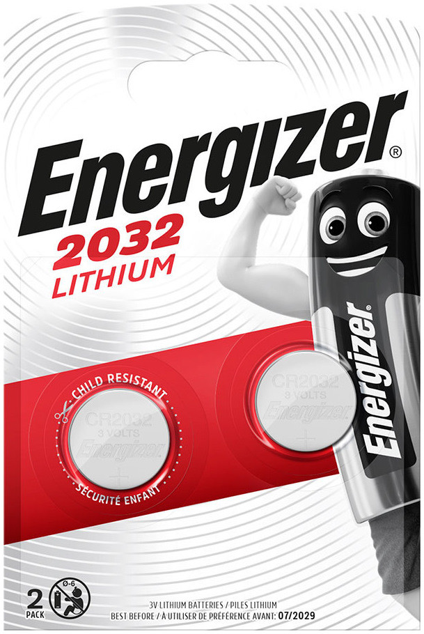 Акумулятор / батарейка Energizer 2xCR2032