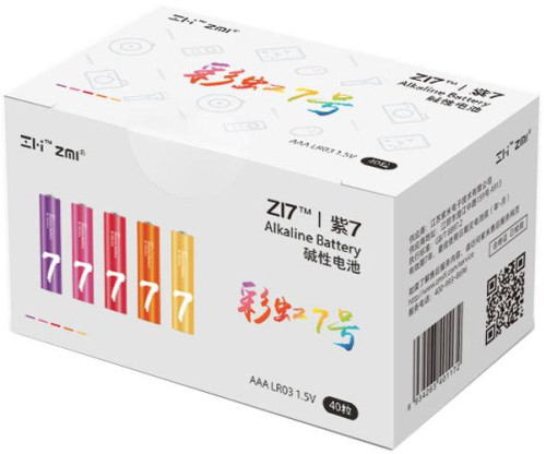 Батарейка ZMI ZI7 Rainbow 40xAAA (AA740)