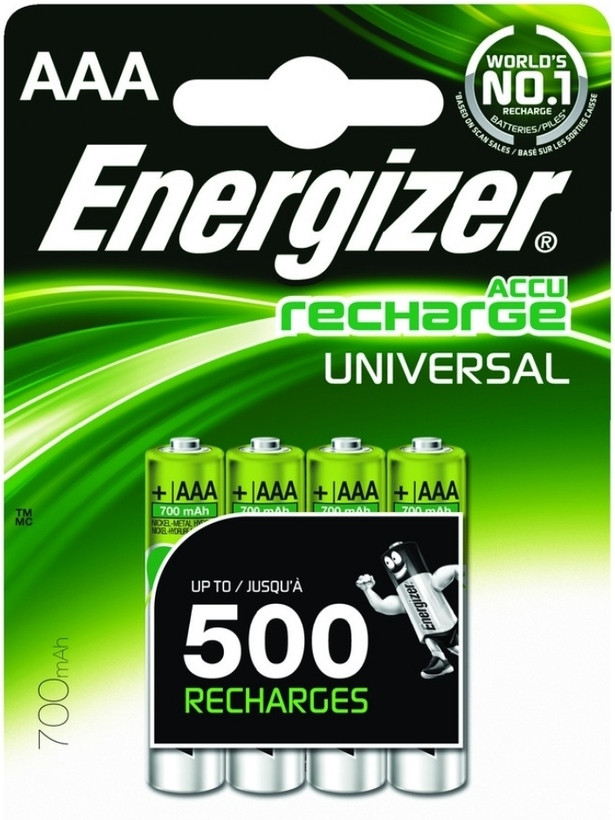 Аккумулятор Energizer Universal 4xAAA 700 mAh