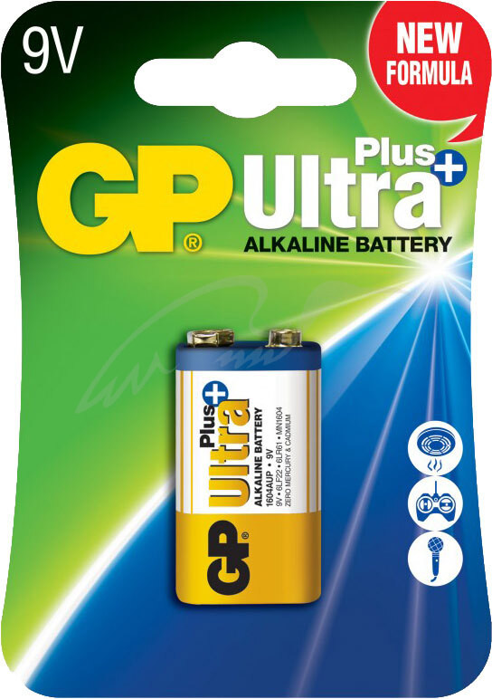 Батарейка Крона GP Ultra Plus 1xKrona (1604AUP-U1)