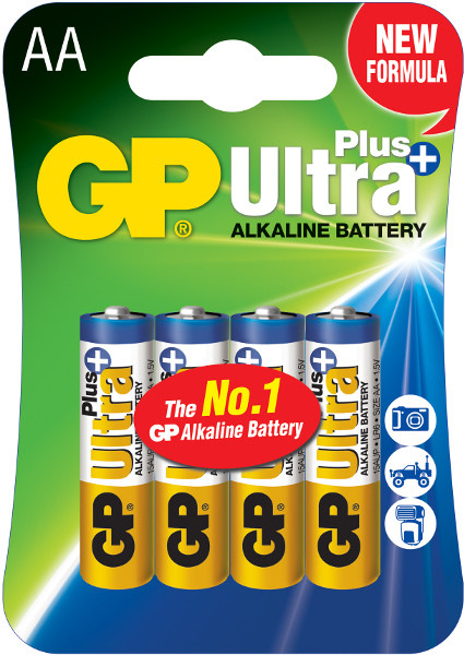 Батарейка GP Ultra Plus 4xAA