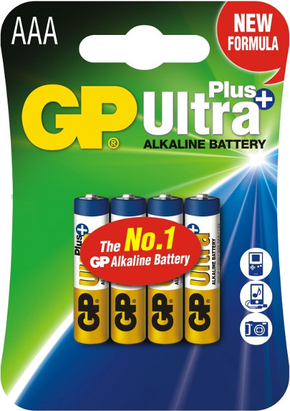 Батарейка GP Ultra Plus 4xAAA