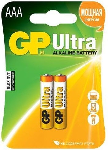 Батарейка GP Ultra Alkaline 2xAAA